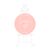 Personalised Watermelon Round Acrylic Sign Package - Black Metal Easel
