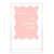 Personalised Watermelon Ripple Acrylic Sign Package - Black Metal Easel