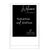 Personalised Black Rectangle Acrylic Sign Package - Black Signage Frame