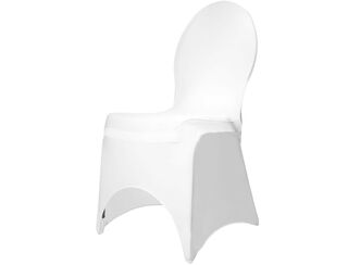 White Lycra Chair Cover