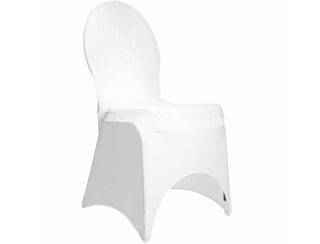 White Lycra Chair Cover