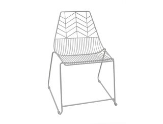 White Wire Chair