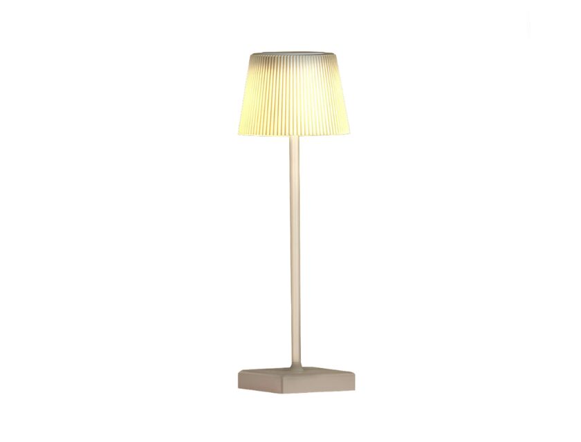 Table Lamp - LED - White / Clear