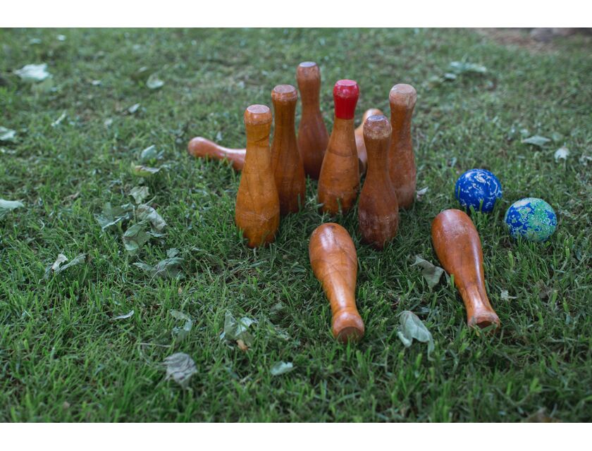 Skittles Bowling Set