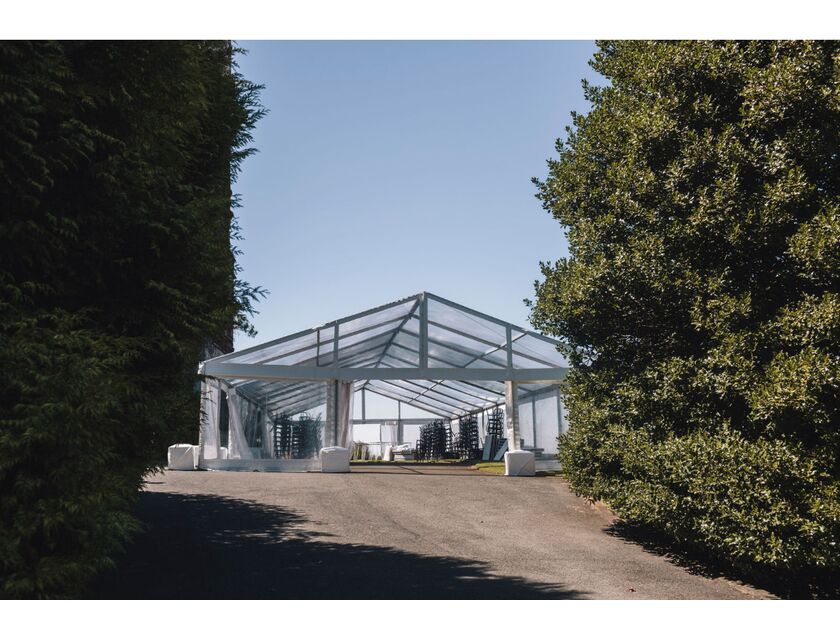 Clear Roof Pavilion - 3m x 6m