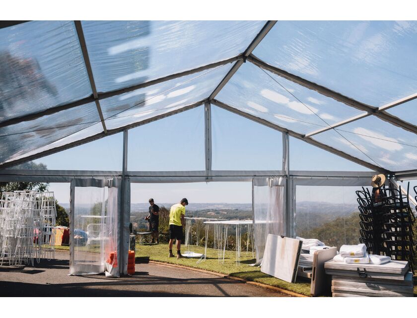 Clear Roof Pavilion - 4m x 3m