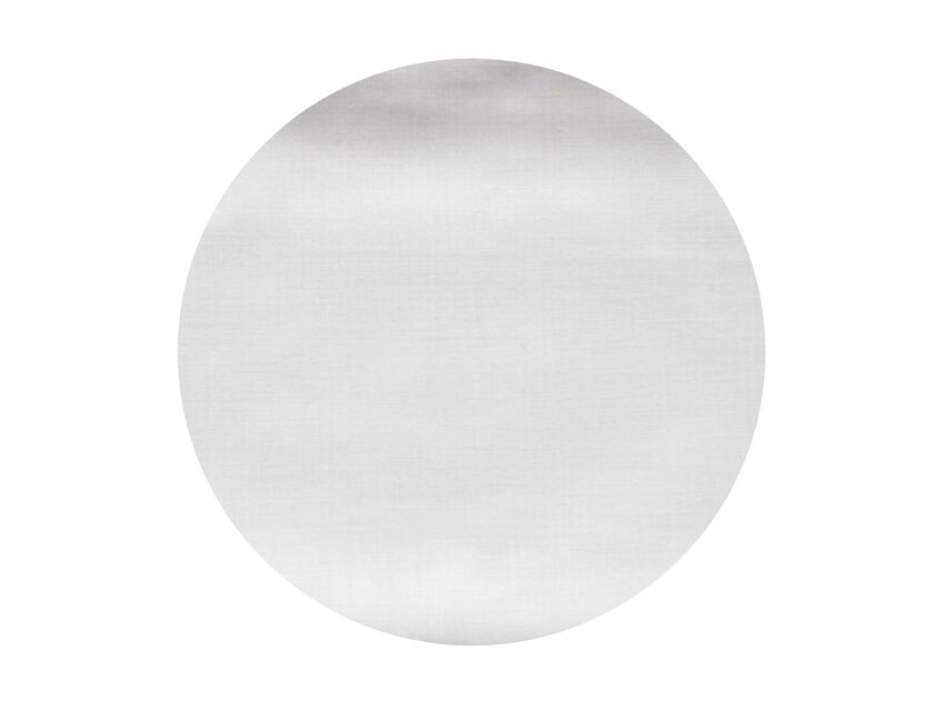 Nautral Linen - White - Round - 305cm