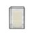 Black Frame Glass Candle Box - Small (15cm)