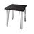 Hairpin Cafe Table - Black