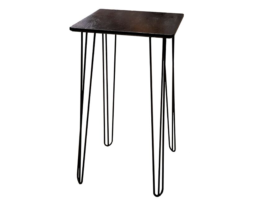 Hairpin Bar Table Black