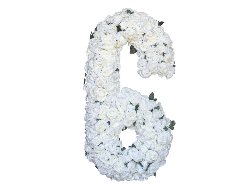 Floral Characters - White