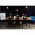 Oak Hairpin Table - Black