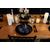 Black Frame Glass Candle Box - Small (15cm)