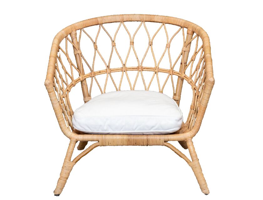 Lux Cane Arm Chair