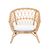 Lux Cane Arm Chair