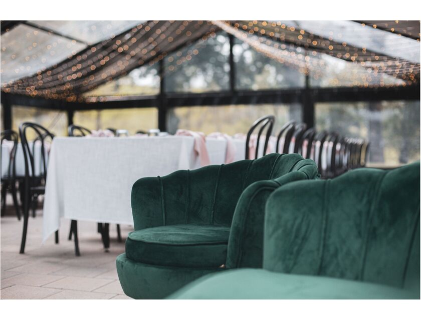 Marianna Velvet Arm Chair - Green