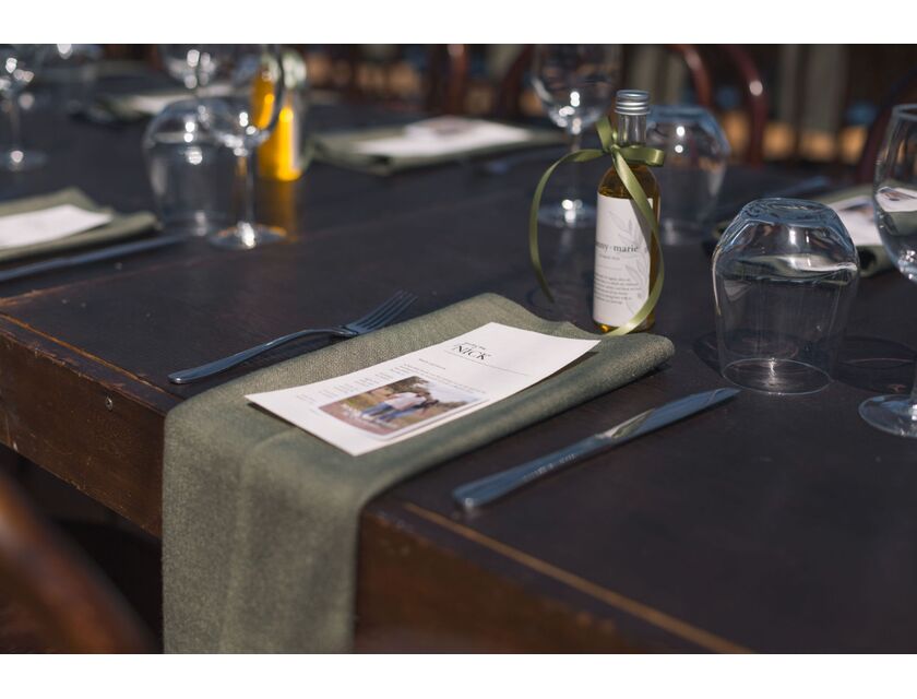 Natural Napkin - Olive
