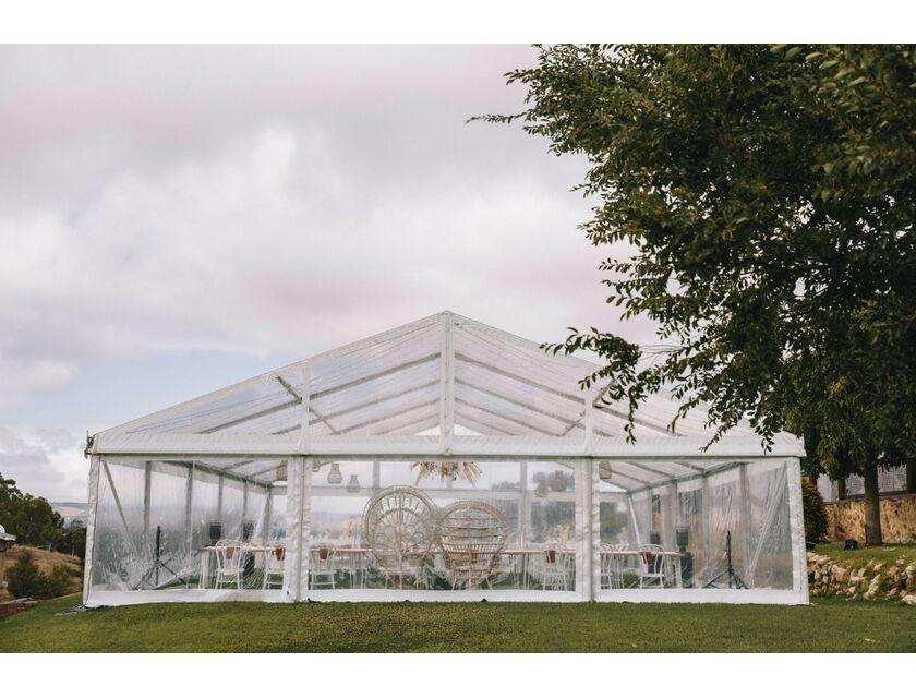 Clear Roof Pavilion - 6m x 3m