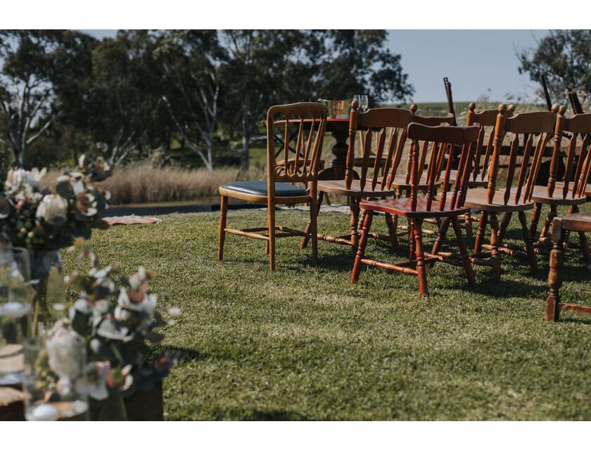 Eclectic Wooden Chairs - mixed