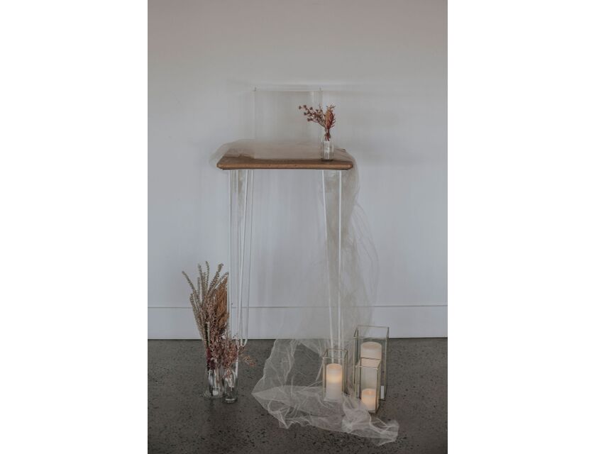 Hairpin Bar Table Natural