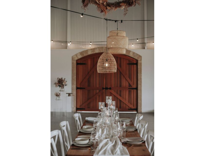 Hanging Rattan Pendant - 3 Tier