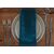 Natural Napkin - Teal Blue