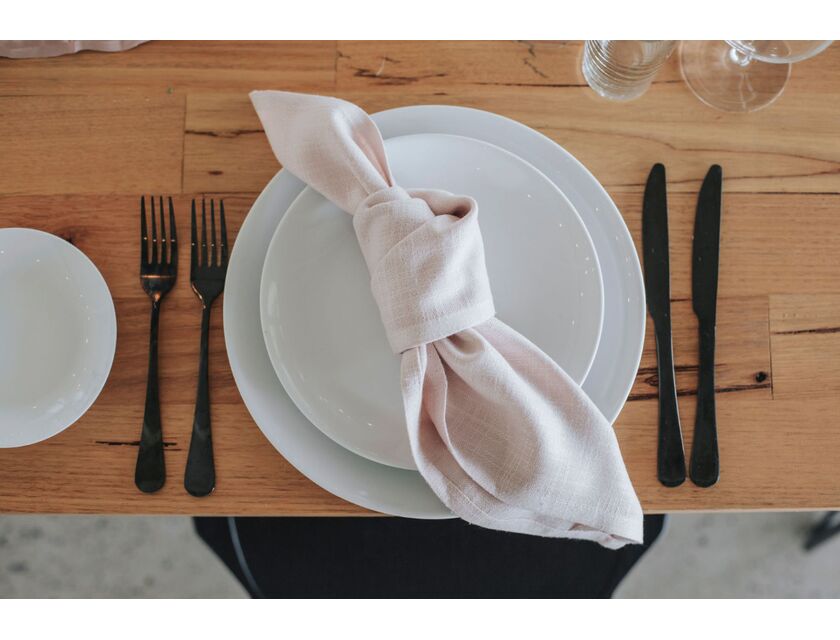 Natural Napkin - Blush Pink