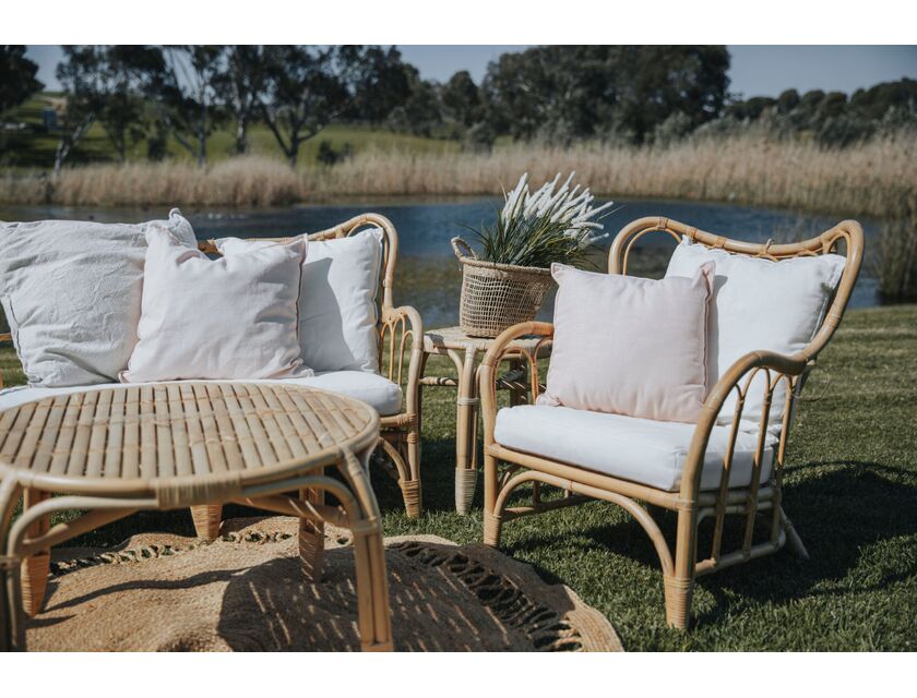 Cane Arm Chair