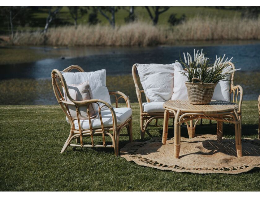 Cane Arm Chair