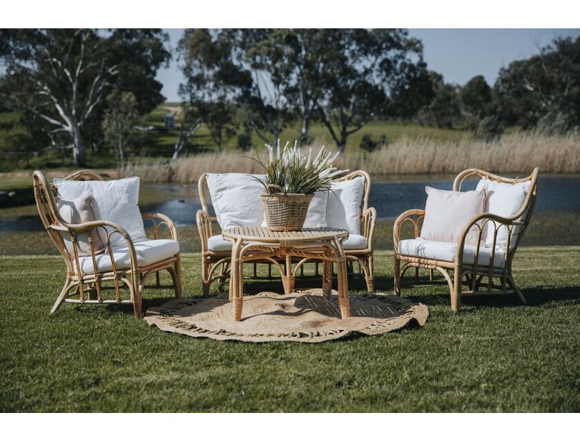 Cane Lounge Set