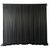 Luxury Drape - Black Sheer - 3m x 3m