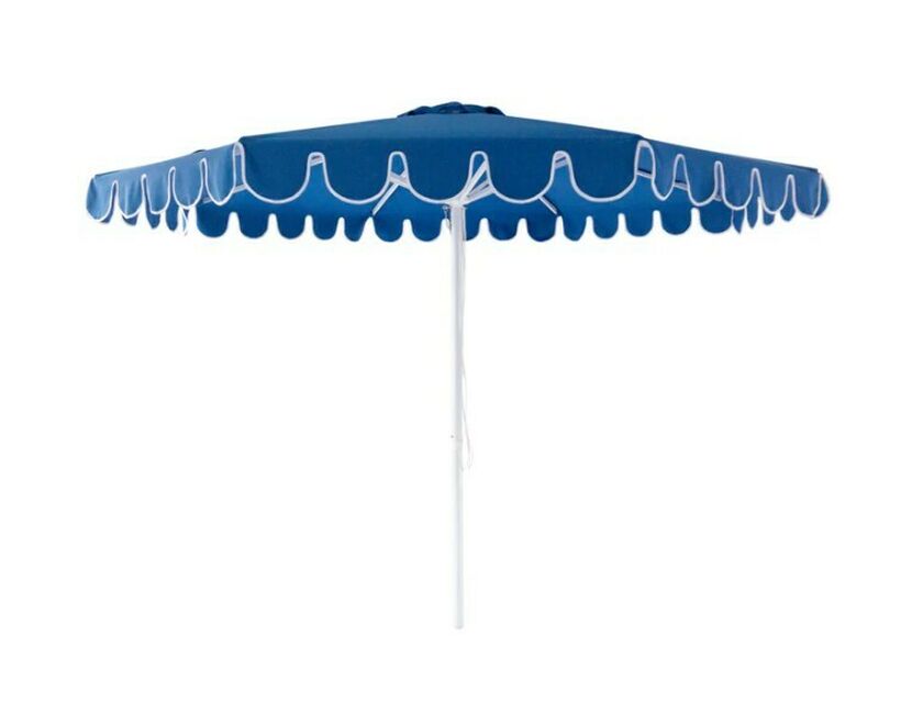 Scalloped Umbrella - Blue