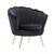 Marianna Velvet Arm Chair - Black