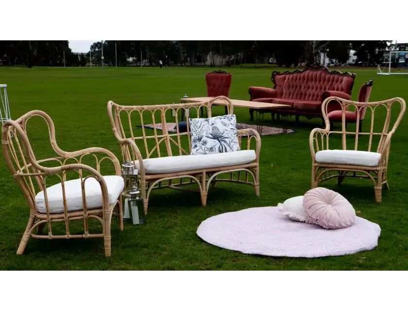Cane Arm Chair