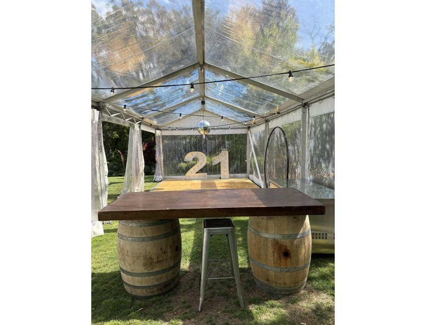 Bavarian Wine Barrel Bar