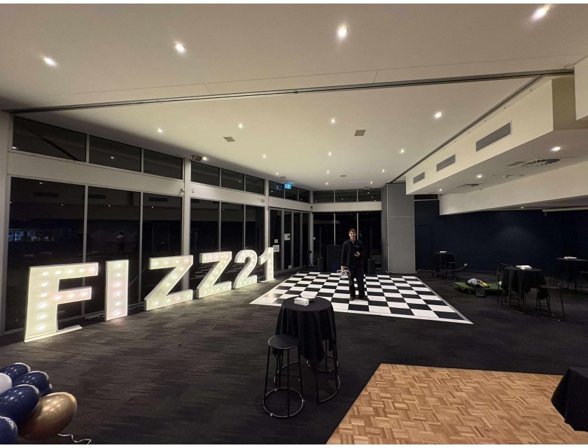 Giant Festoon Characters