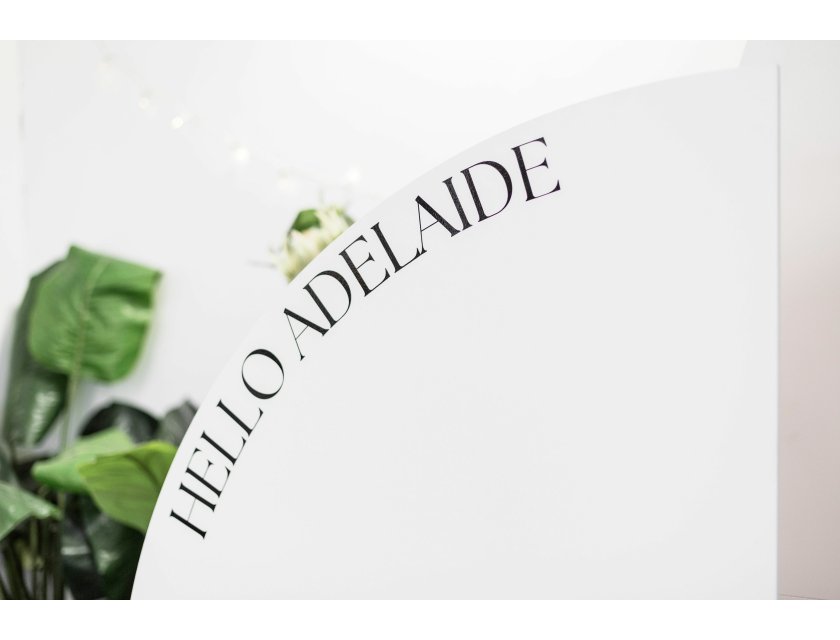 Half Arch Pair - White