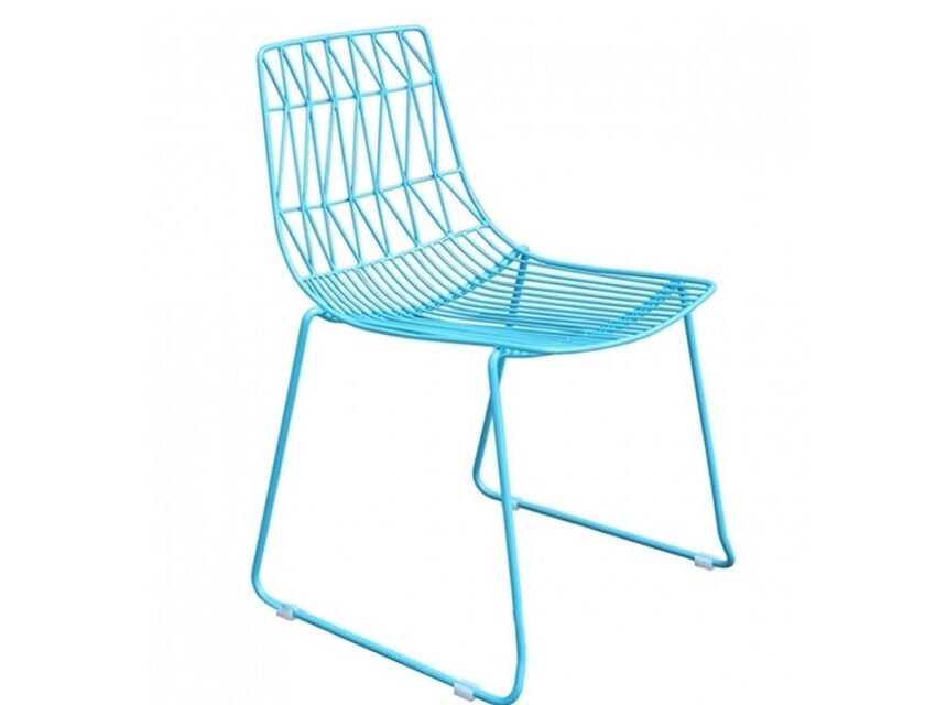Olympic Party Hire Teal Wire Chair