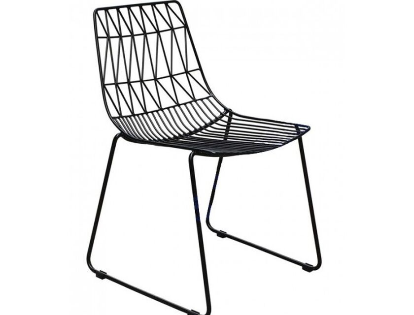 Black Wire Chair