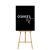 Personalised Black Rectangle Acrylic Sign Package - Black Signage Frame