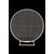Round Mesh Wall - White