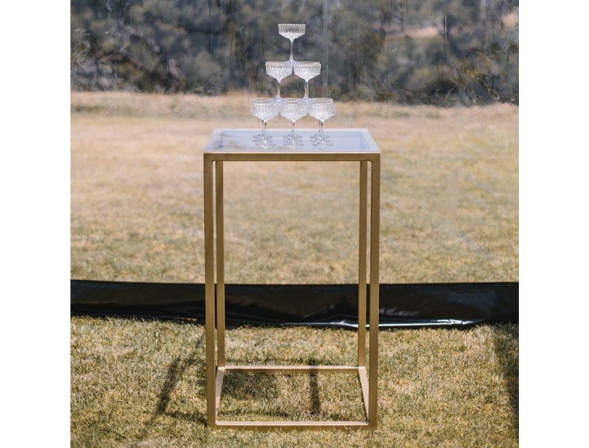Gold Frame Cake Stand / Champagne Tower