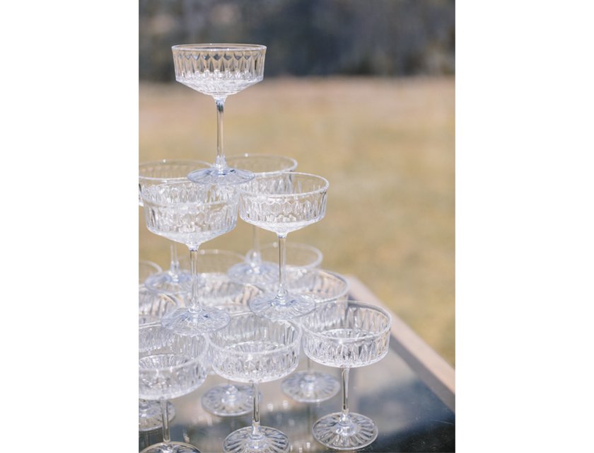 Gold Frame Cake Stand / Champagne Tower