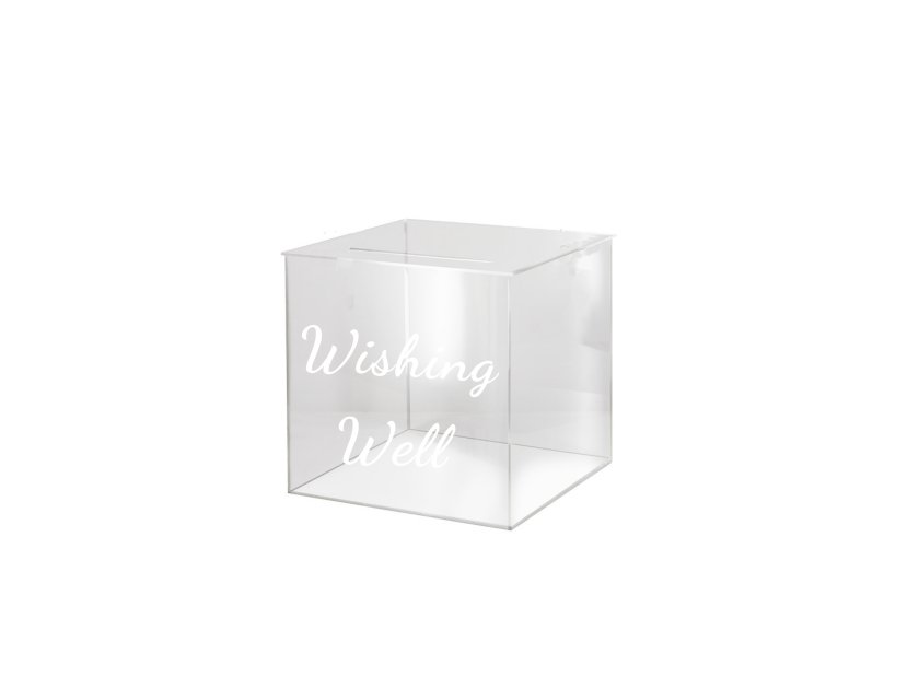 'Wishing Well' Clear Acrylic Wishing Well