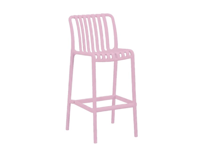 Cleo Bar Stool - Pink
