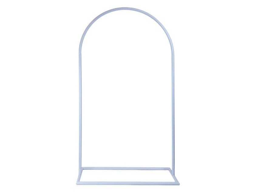 Arched Signage Frame - 1.6m - White