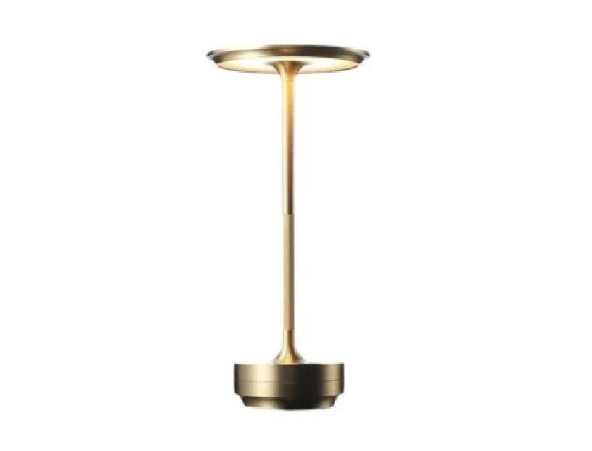 Retro Table Lamp - Battery - Gun Metal