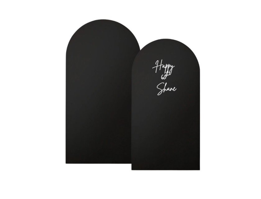 Full Arch Pair - Black