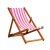 Beach Chair - Striped - Blue