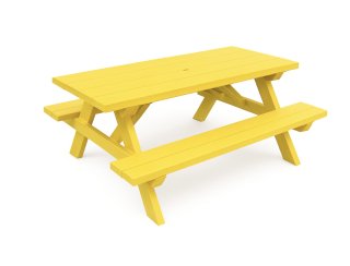 Colour - Picnic Tables - Yellow